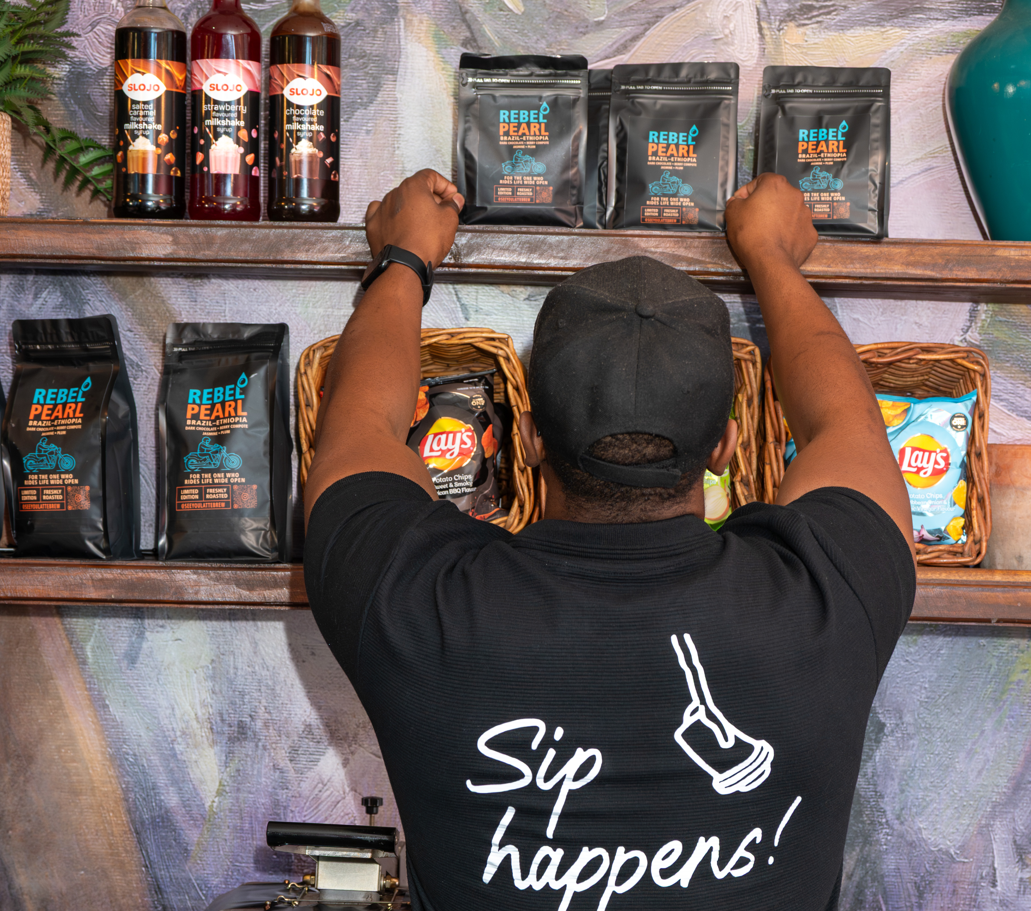 See You Latte Brew coffee beans on shelf